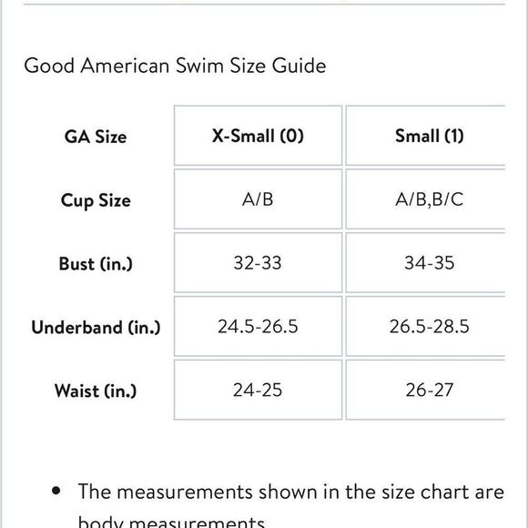 NWT GOOD AMERICAN Always Fits Scoop Swim Top - Picture 8 of 8